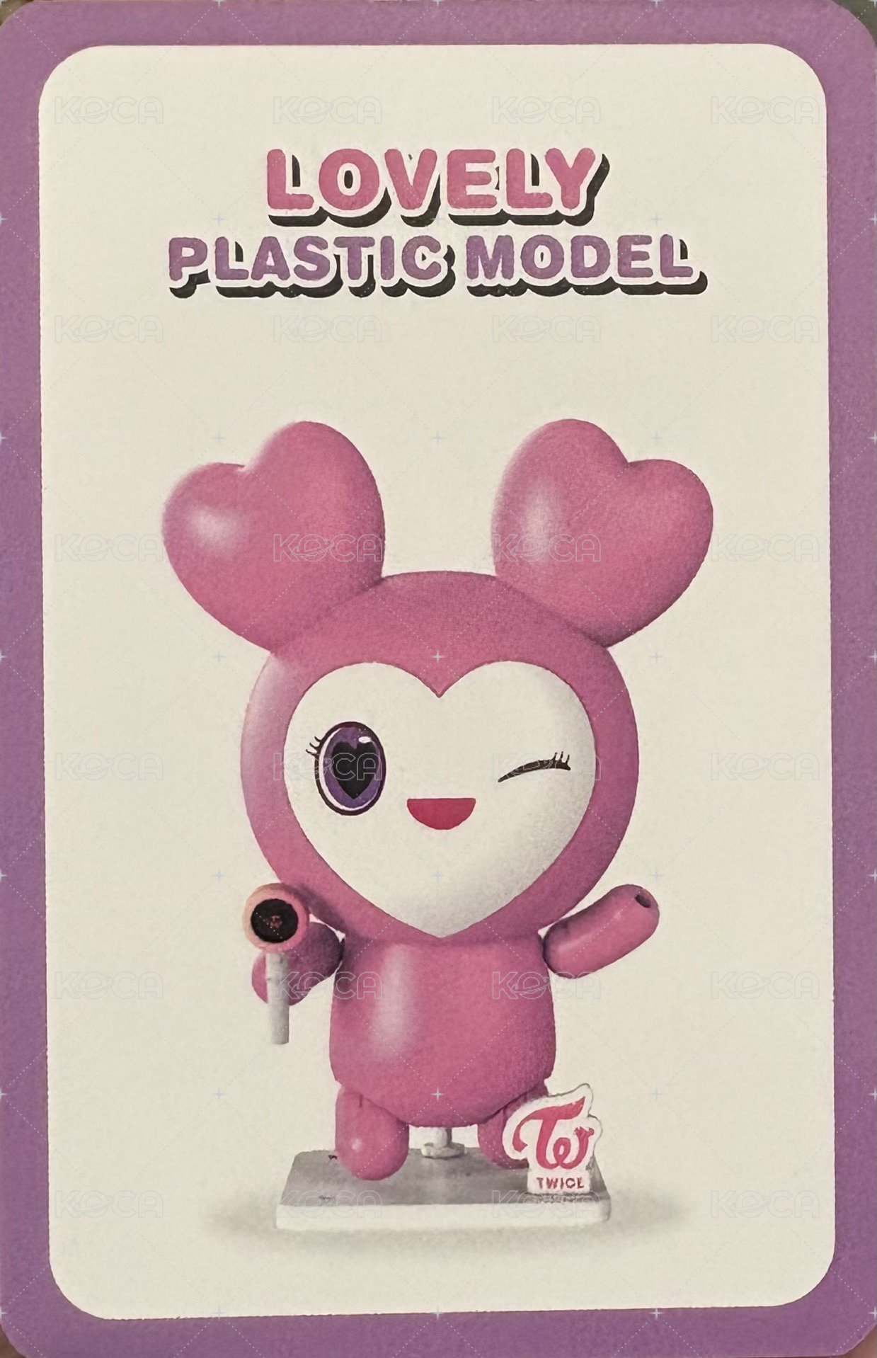 World in a Day 周邊卡  背面