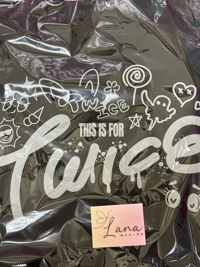 TWICE This is for 六巡 背包袋子 日周 黑色購物袋 托特包