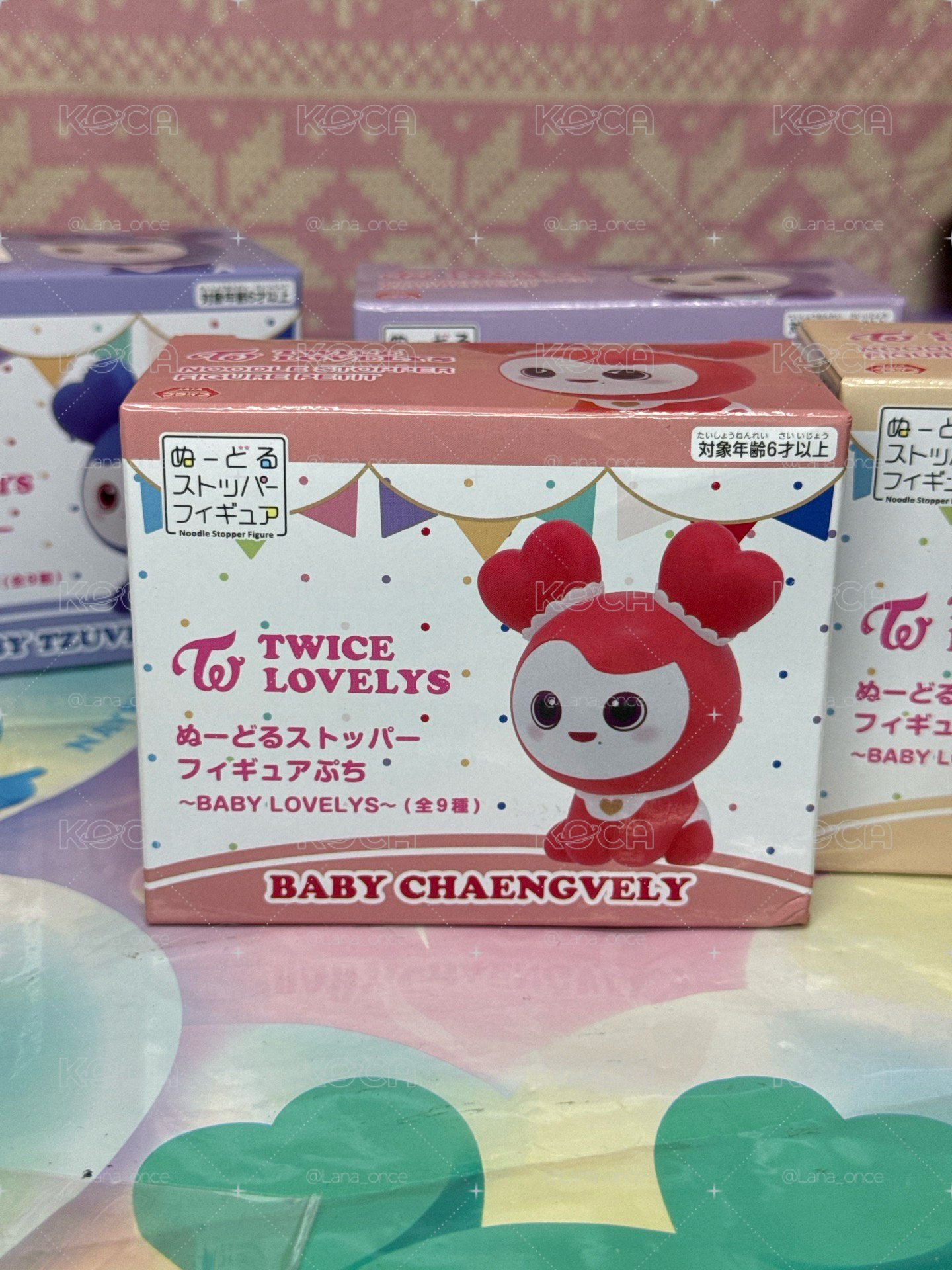 彩瑛 LOVELYS x GiGO 擺件 泡麵公仔