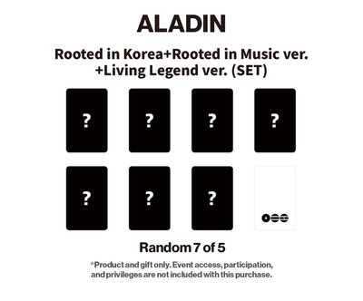  'ARIRANG' 五通路單特典卡 預購