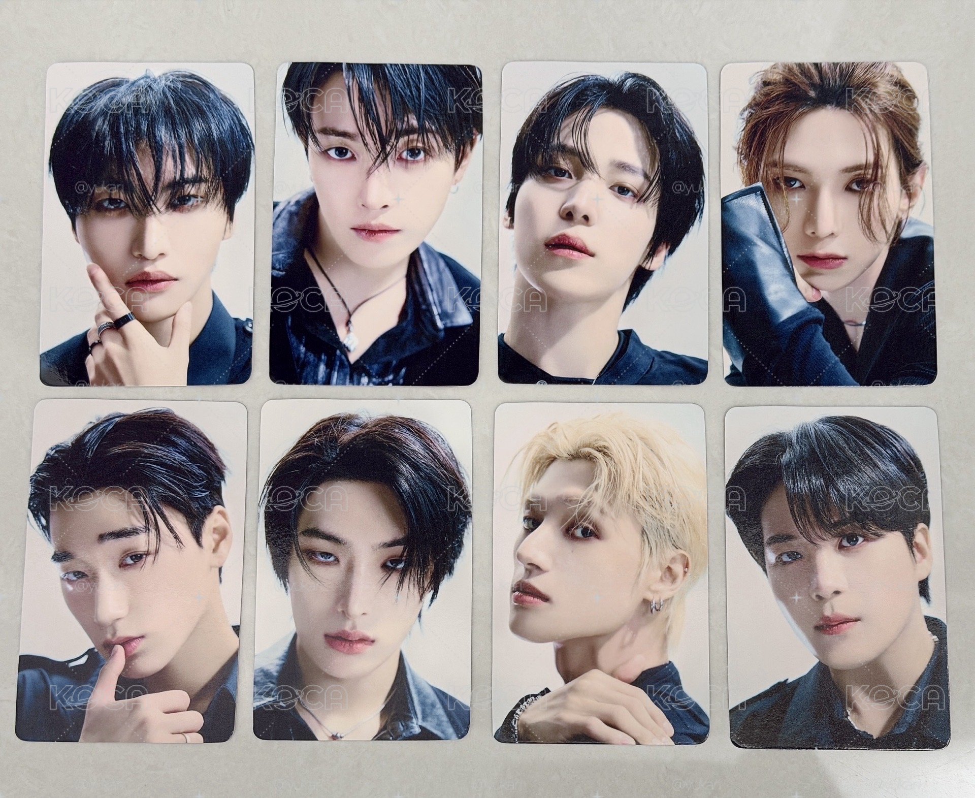 ATEEZ 日本 塔店 特典卡 Ashes to Light