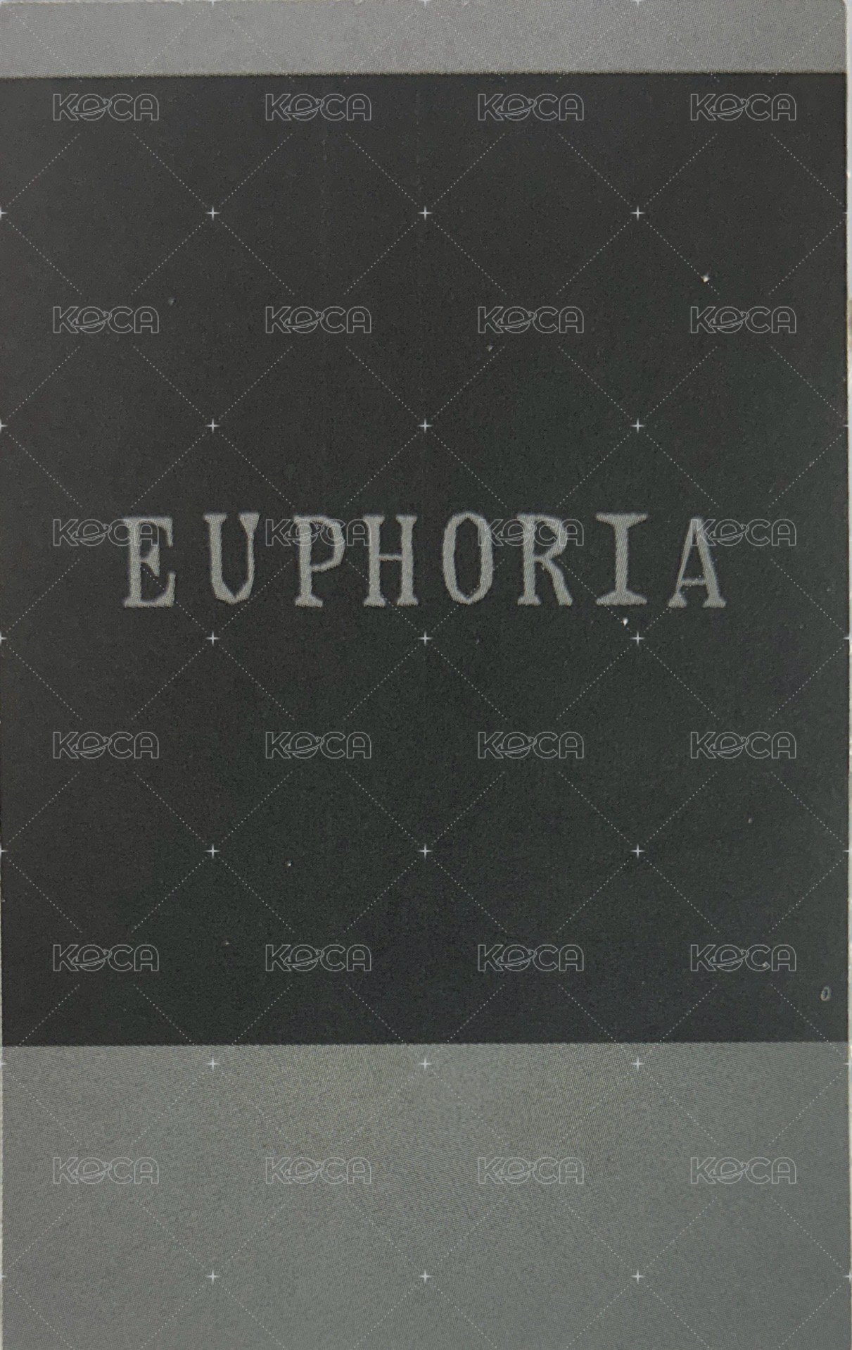 迷一 STAR ROAD ver. 專輯卡 金虔佑星路拍立得 背面