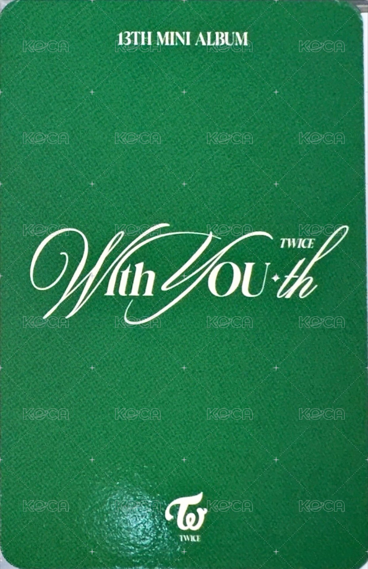 迷13 專輯卡 電子專 背面