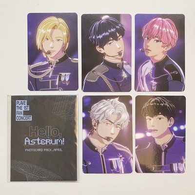 初演唱會 周邊卡 四月卡包一套