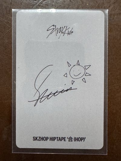 合HOP KMS特典 玟（手繪卡背）