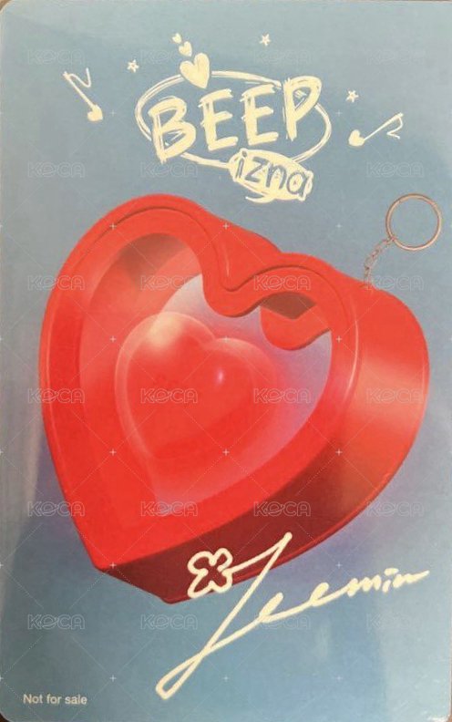 BEEP 塔店 澀谷限定 特典卡  背面