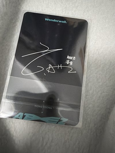 Fever pt.2 wonderwall 簽售卡 