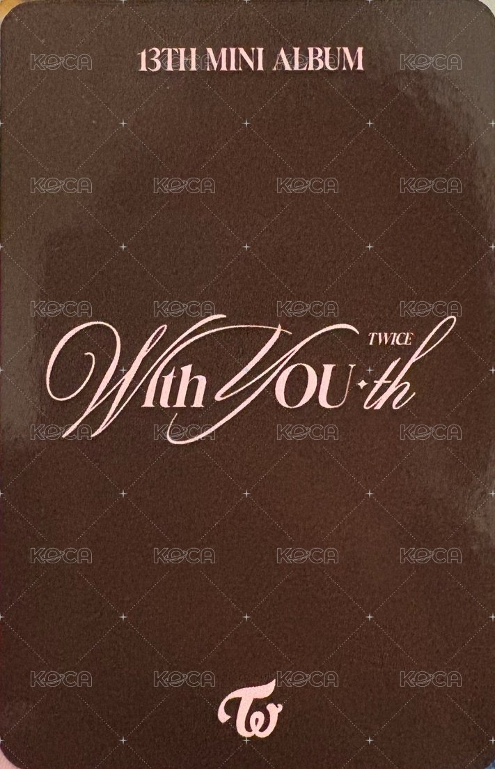 mini 13 mp 單封 特典卡  背面