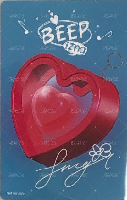 BEEP 塔店 澀谷限定 特典卡  背面