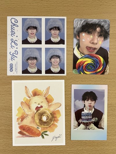 崔立于 PB專輯內容物