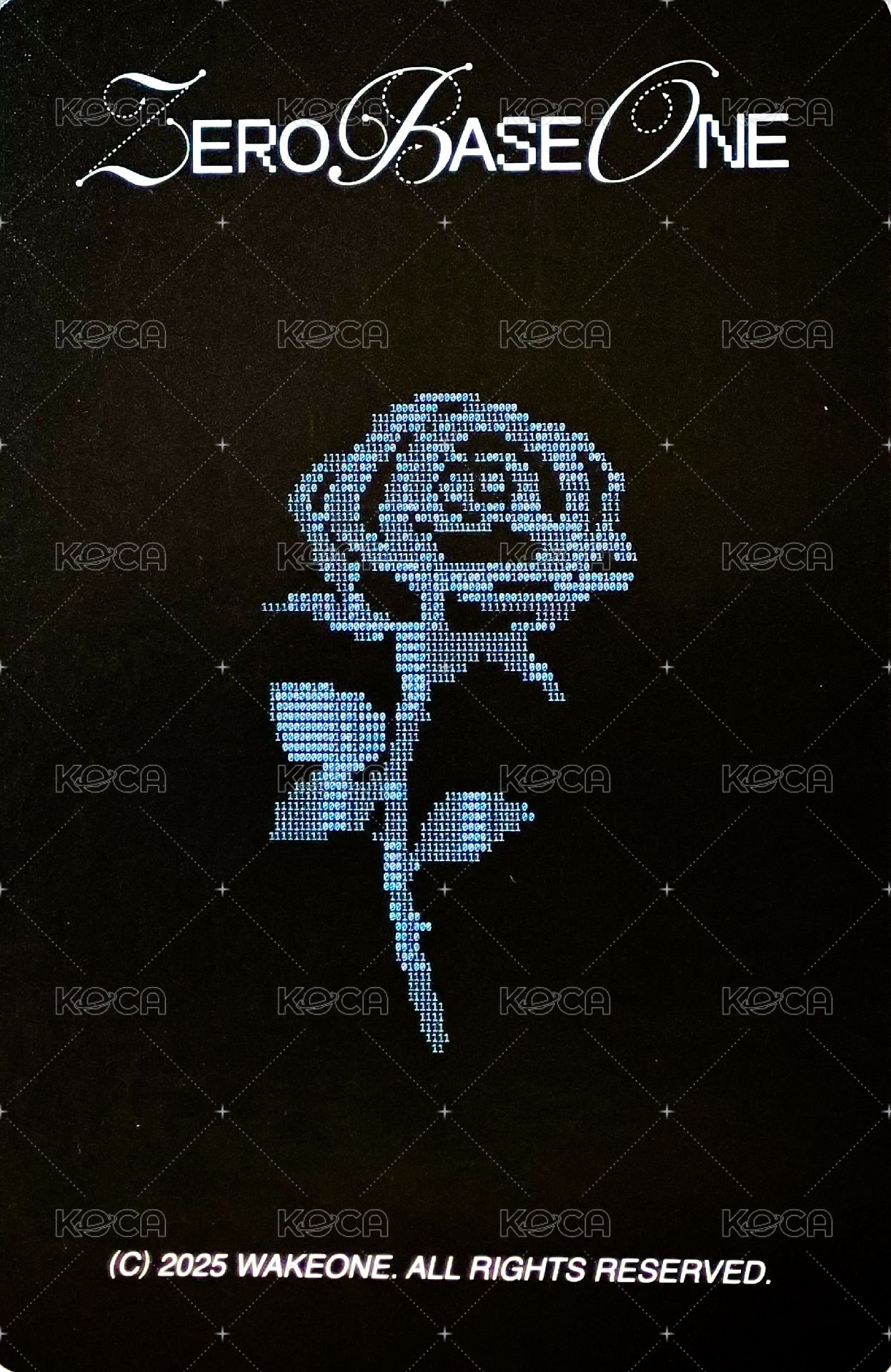 26'SG mnet 特典卡  背面