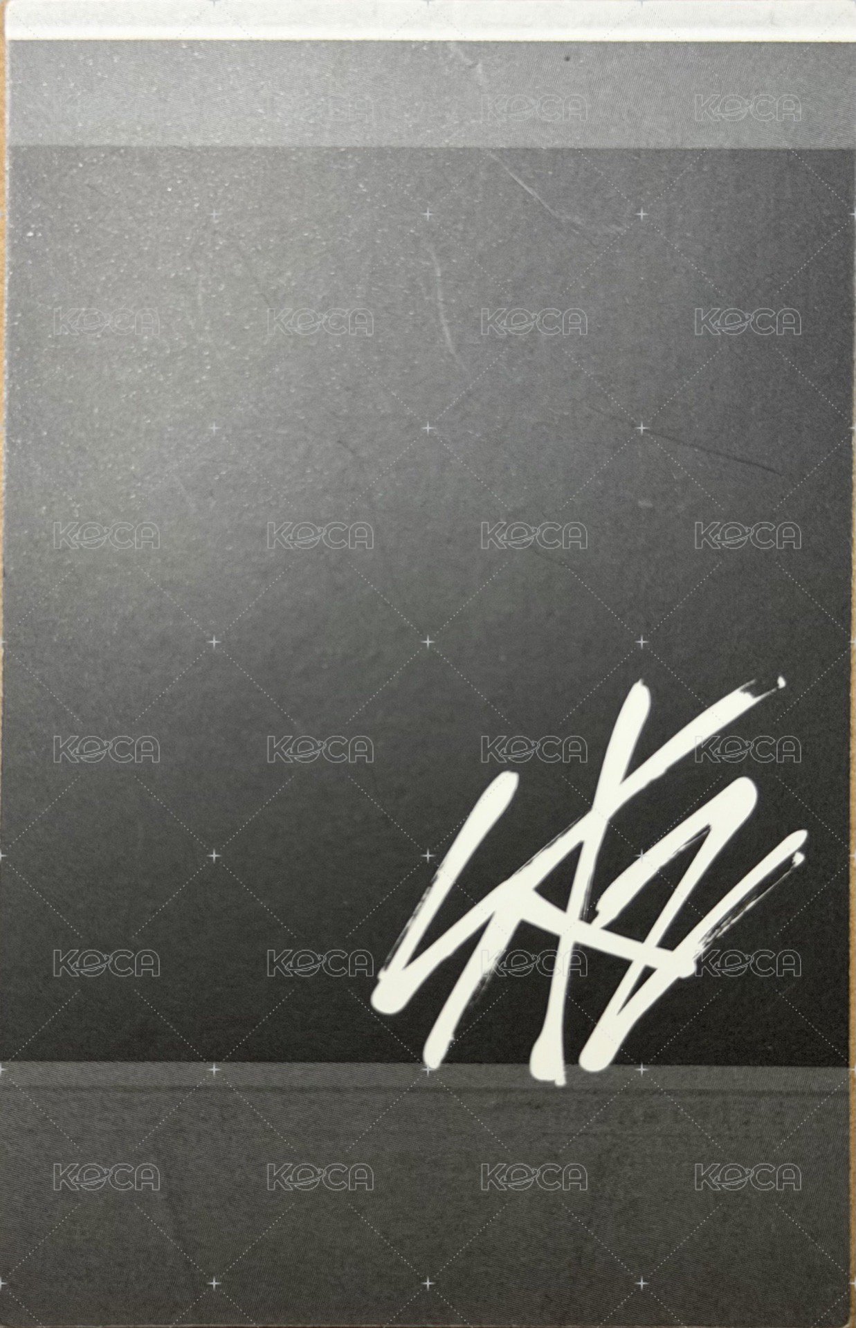 UNVEIL [Op. 03：I am YOU] 周邊卡 拍立得 背面