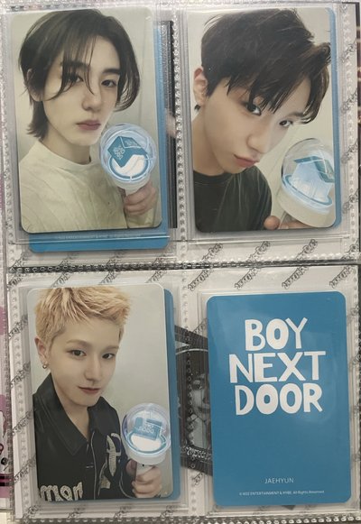 BOYNEXTDOOR 手燈卡 一套