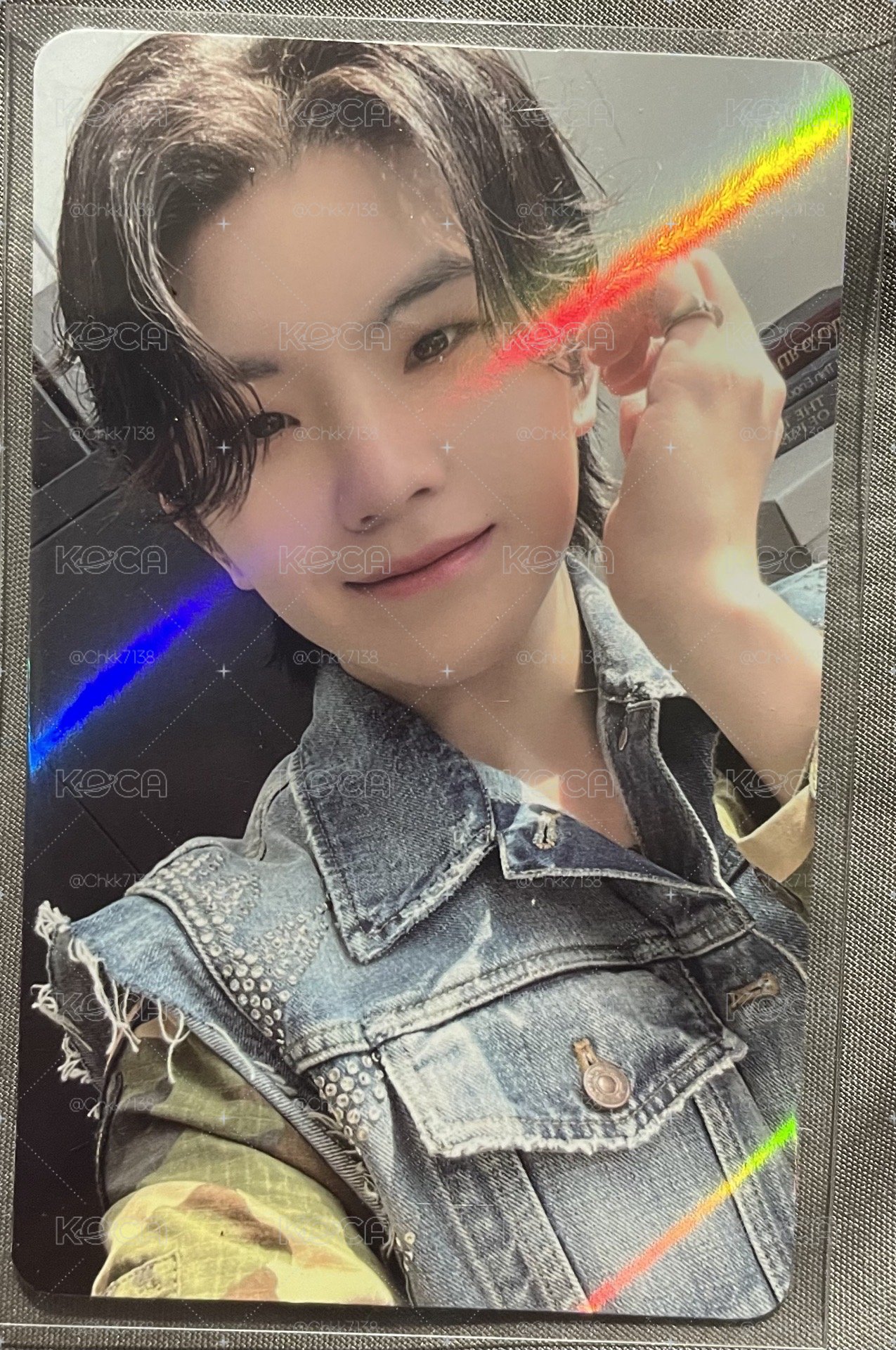 WOOZI KMS 特典閃卡