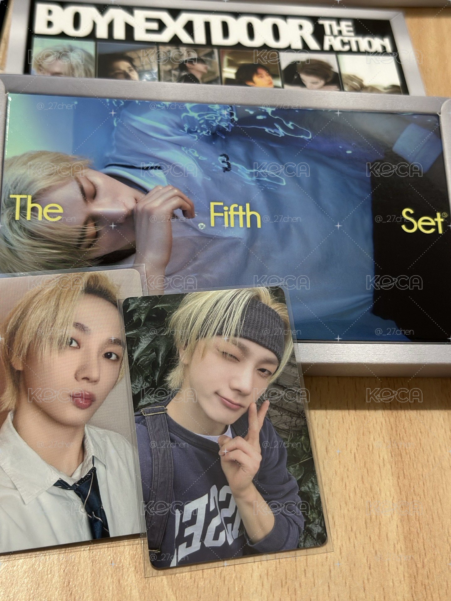the action 單封1全專+日咖單封特典🤍