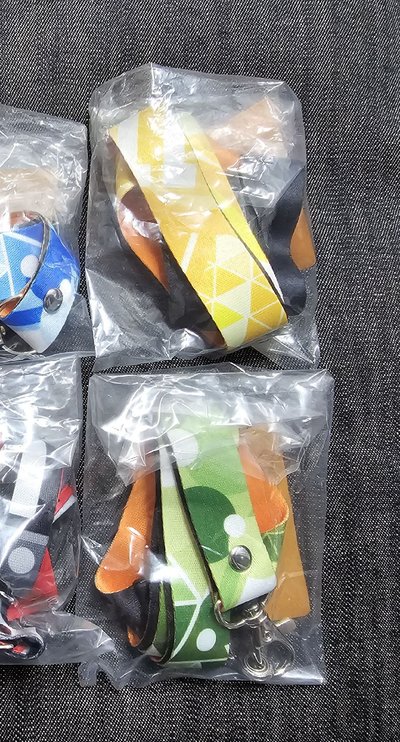 月島瑩、山口忠 手機吊繩+掛片 全新