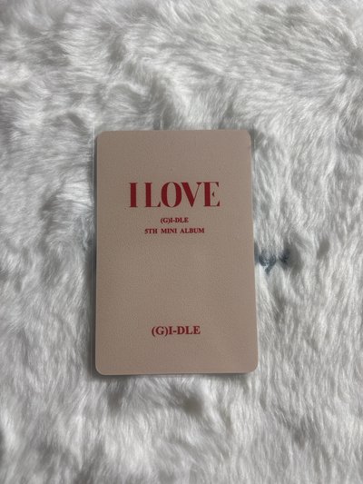 I LOVE tou 特典卡 1.0-舒華