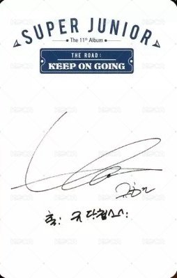 正規11 Vol.1 專輯卡  背面