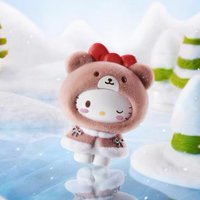 名創優品 小斗篷系列 植絨變臉盲盒