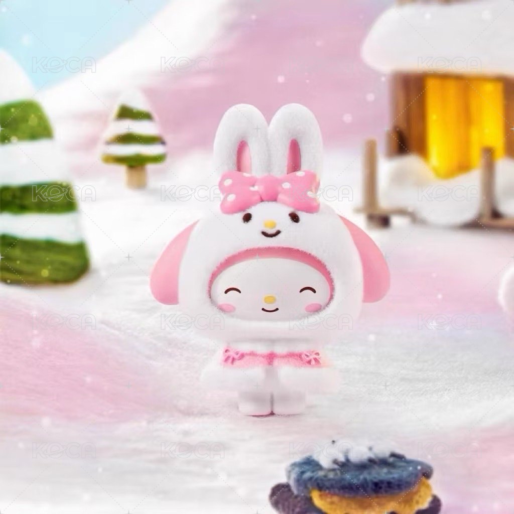 名創優品 小斗篷系列 植絨變臉盲盒