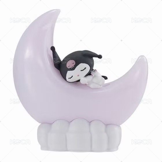 三麗鷗 月亮 睡覺 發光 夜燈 隨機  扭蛋