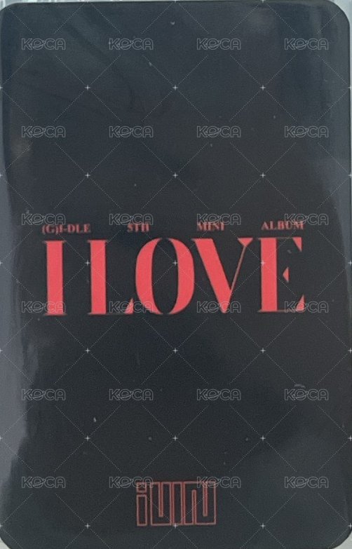 I LOVE mumo 特典卡  背面