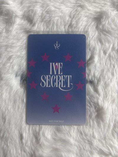 需多帶 俞真 IVE SECRET 入場卡 / 場限卡 0924 大阪場限