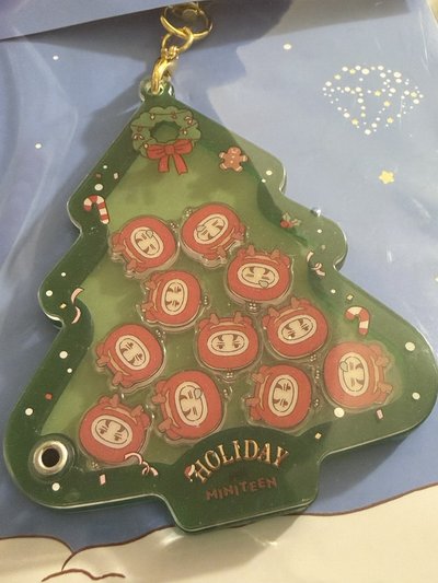 🩵miniteen 聖誕樹搖搖樂吊飾                    （全率版）