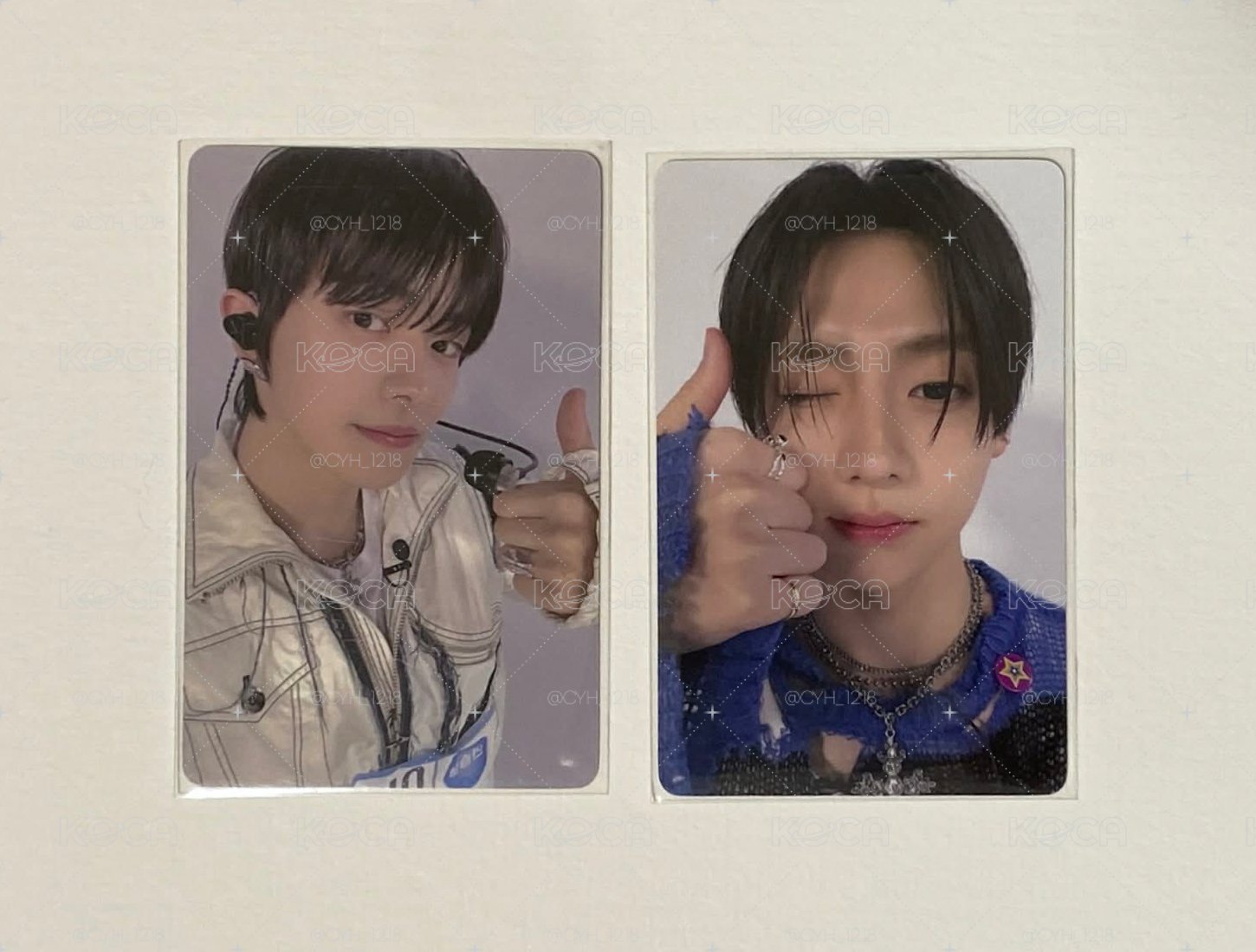 Mnet 展會小卡