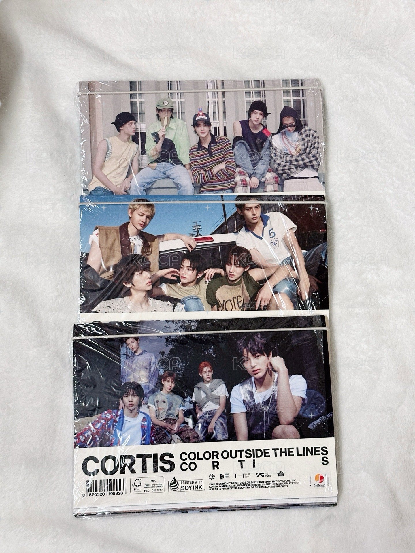 CORTIS COLOR OUTSIDE THE LINE 迷一 空專