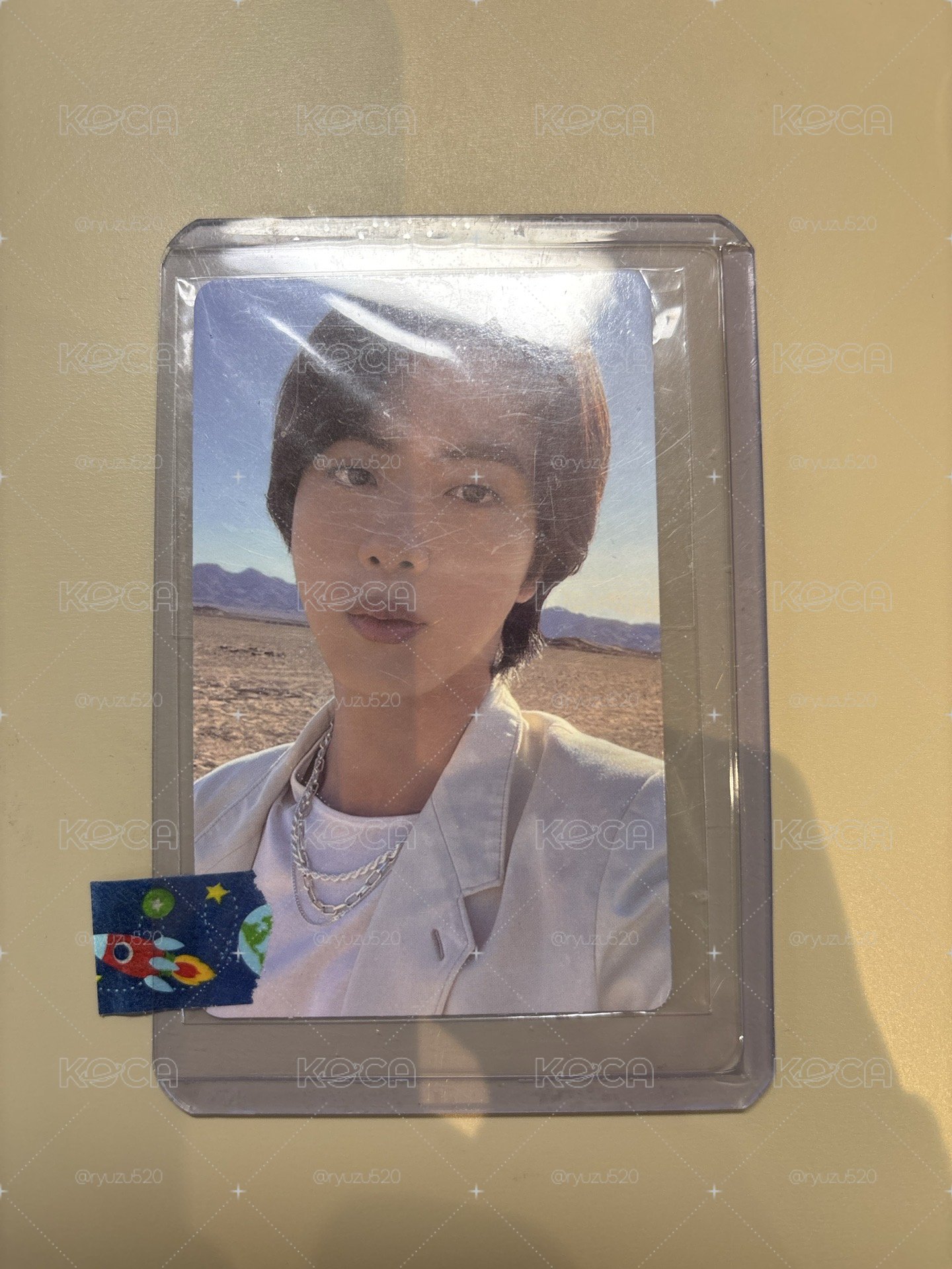 WWH深情看著你 防彈少年團BTS Proof 金碩珍 Jin weverse特典卡