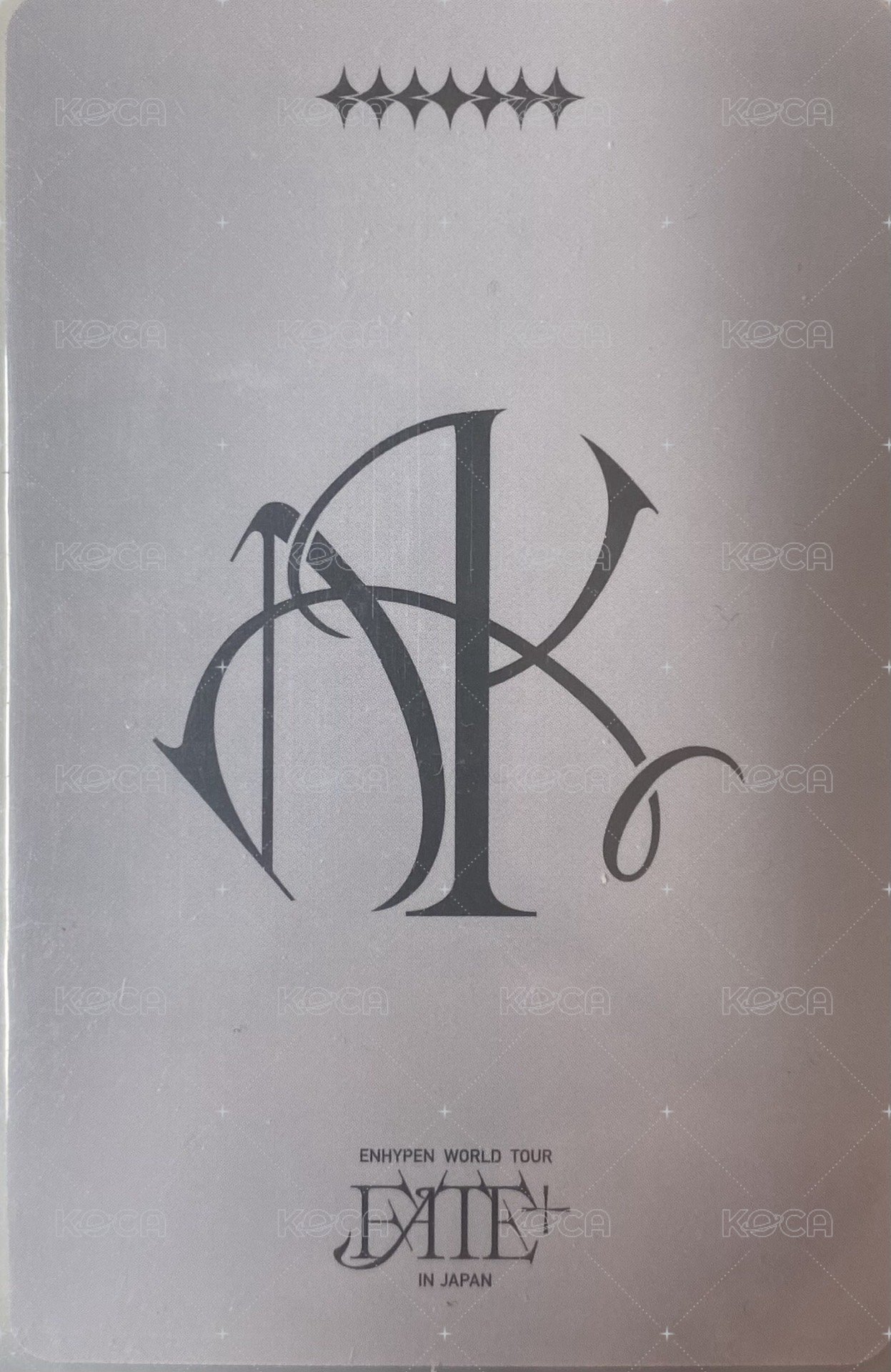 FATE+ 周邊卡 FATE+ID卡 背面