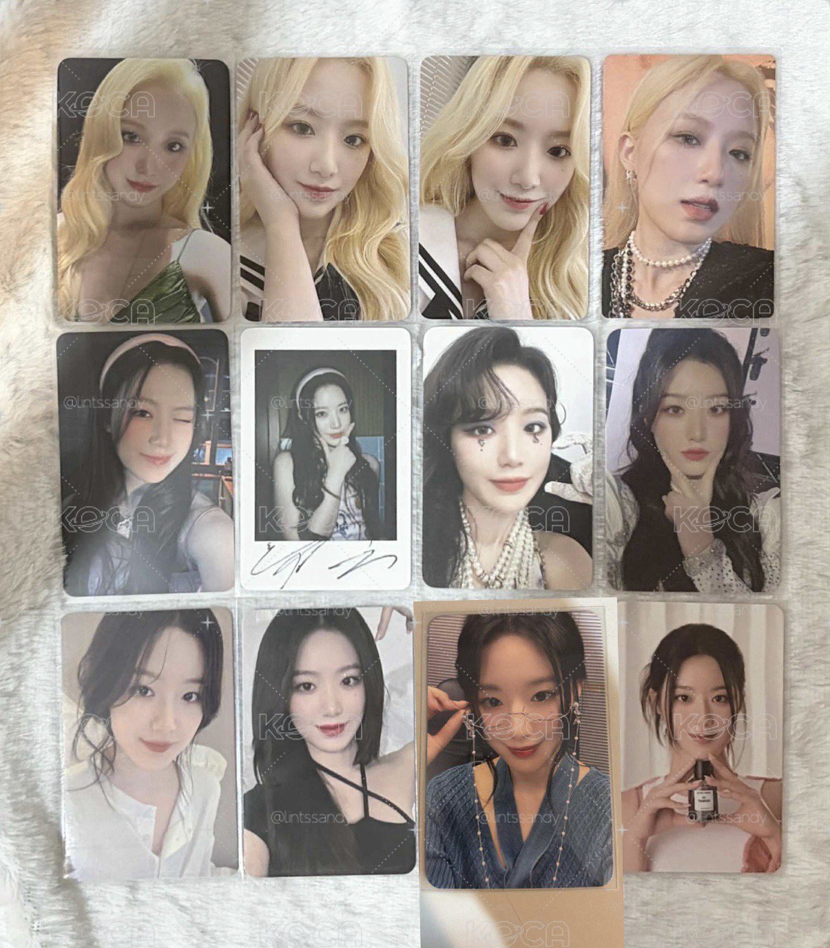 i-dle 全成員特典/專輯小卡 盤出