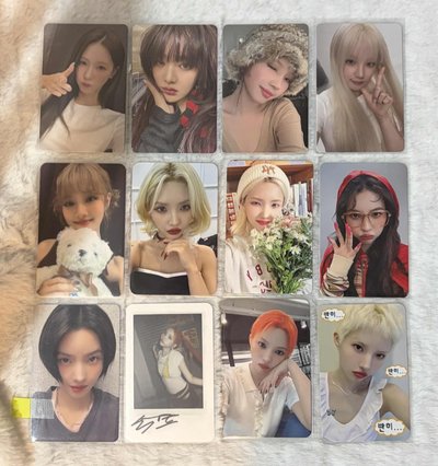 i-dle 全成員特典/專輯小卡 盤出