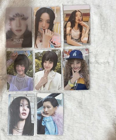 i-dle 全成員特典/專輯小卡 盤出