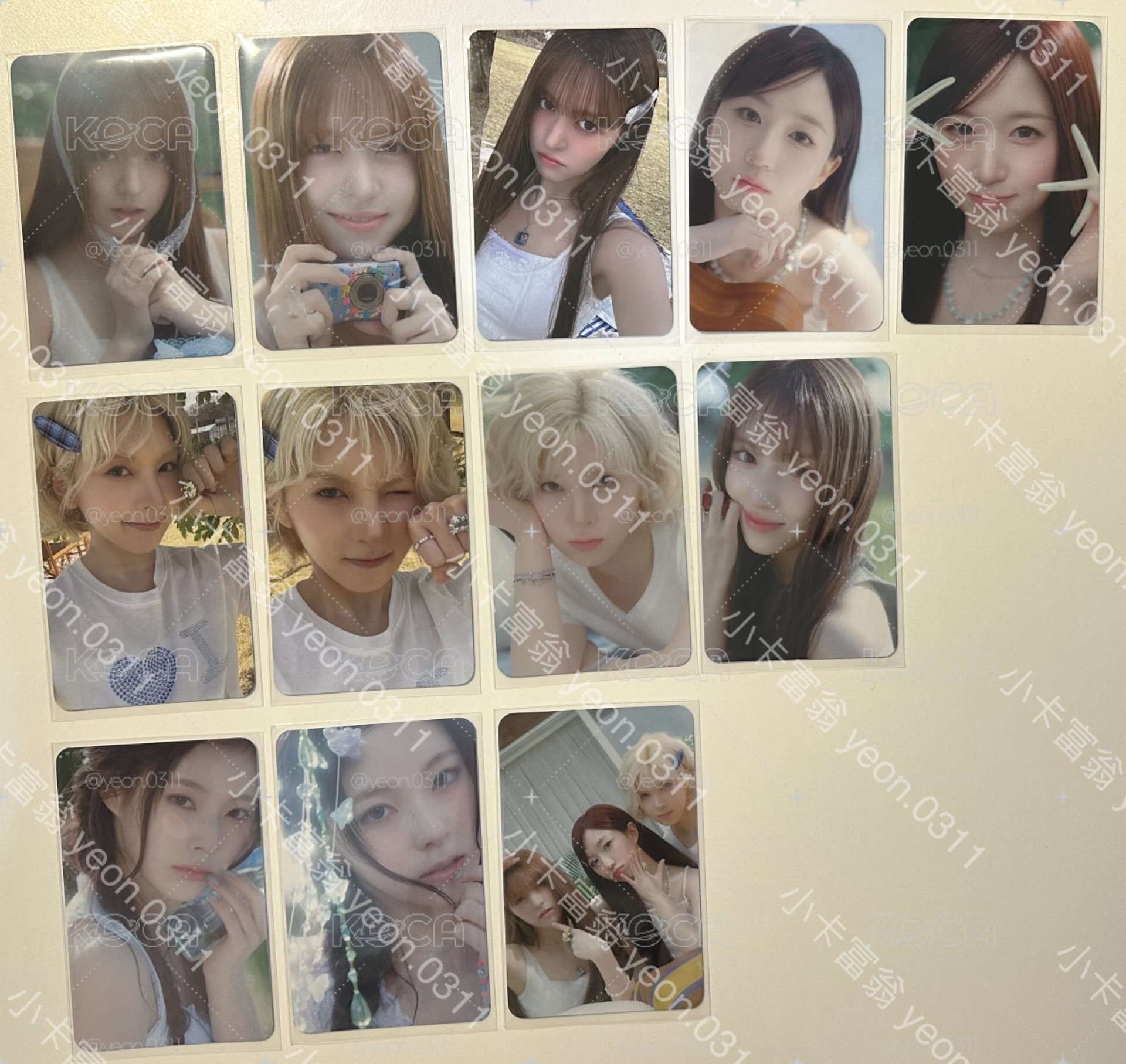 NMIXX 現貨 1ST FAN MEETING NSWER VACATION 隨機卡 小卡