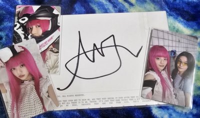 全專 現貨【美國官網】ILLIT 有拆封簽名專輯 NOT CUTE ANYMORE (已確認簽名卡)