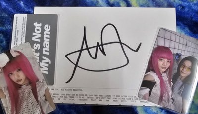 全專 現貨【美國官網】ILLIT 有拆封簽名專輯 NOT CUTE ANYMORE (已確認簽名卡)