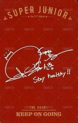 正規11 Vol.1 專輯卡  背面