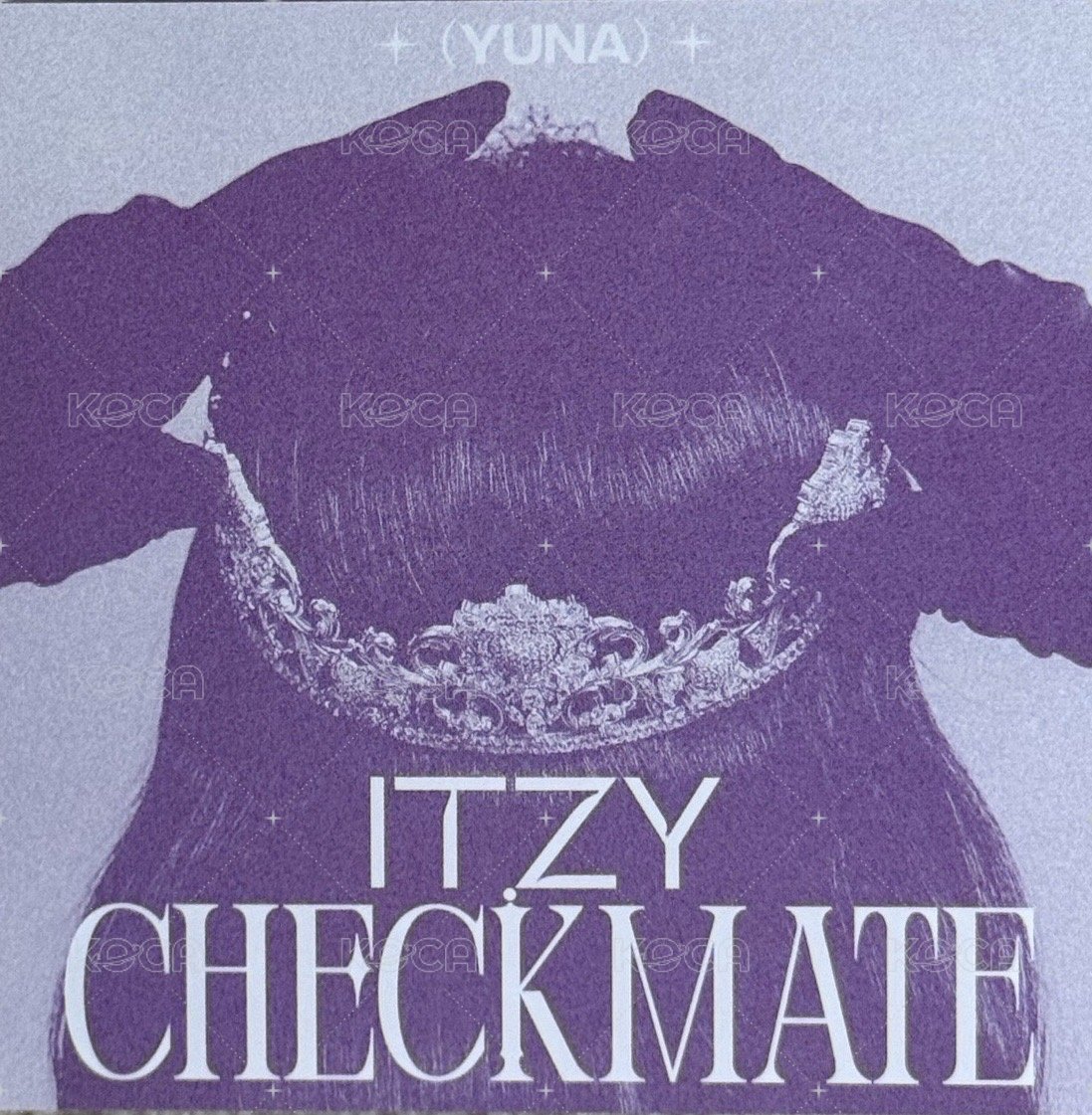 CHECKMATE 普版 預售禮 明信片  背面