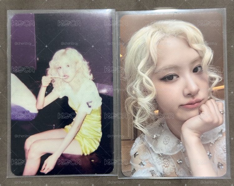 BLACKPINK 朴彩英 專卡
