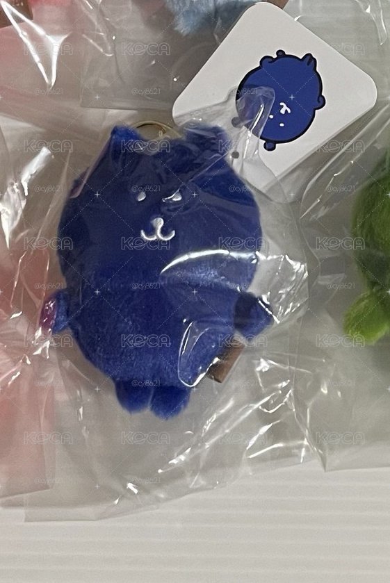 自嘲熊 彩虹熊 深藍熊 娃娃 吊飾