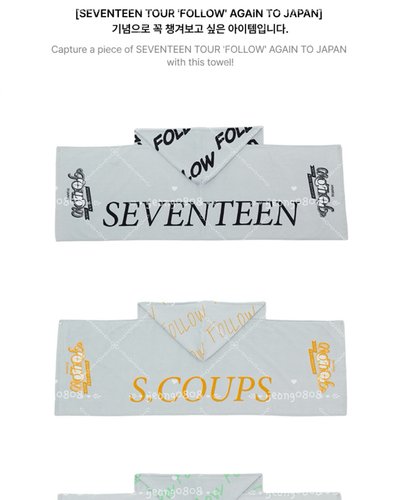 [FOLLOW AGAIN JAPAN] HOOD TOWEL