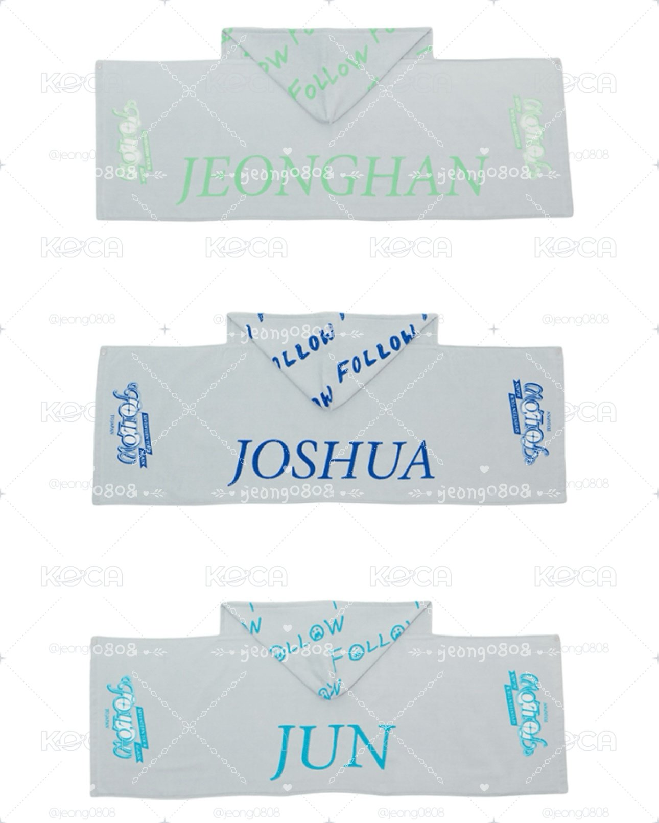 [FOLLOW AGAIN JAPAN] HOOD TOWEL