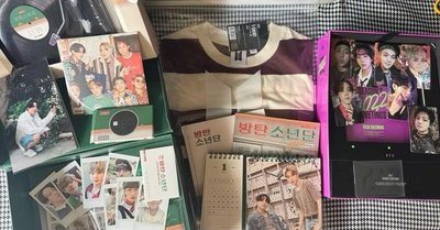 （整圖出）BTS 2022 2021 年曆套組 T-shirt 短T