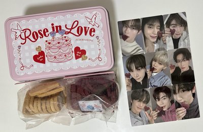 Rose in Love 쿠키세트 鐵盒餅乾