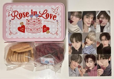 Rose in Love 쿠키세트 鐵盒餅乾