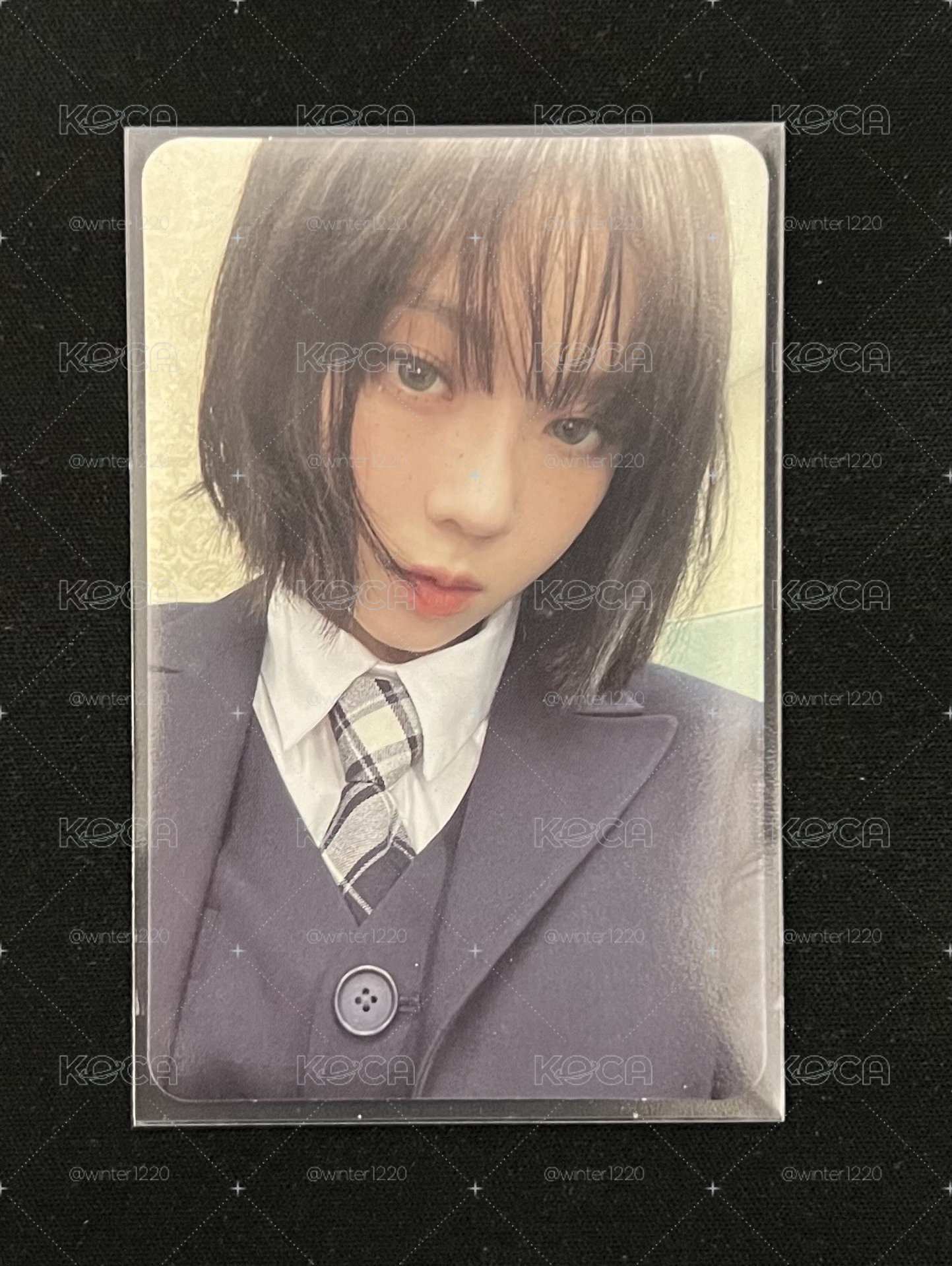 MY WORLD 專輯卡 intro冬 校服冬