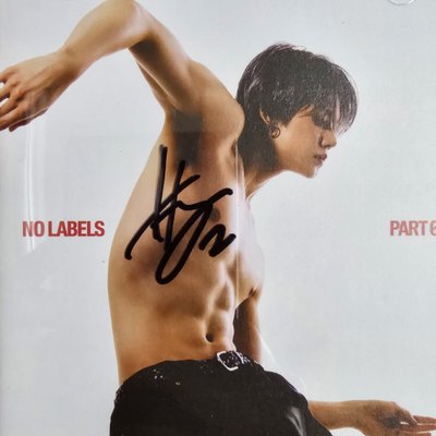 現貨【美國官網】YEONJUN 崔然竣 親筆 簽名專輯 TXT (已拆封確認) NO LABELS: PART 01