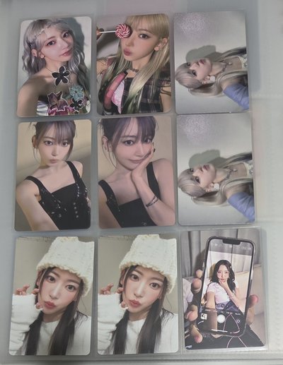 LE SSERAFIM SAKURA 櫻花 宮脇咲良 特典 小卡 EASY UNFORGIVEN